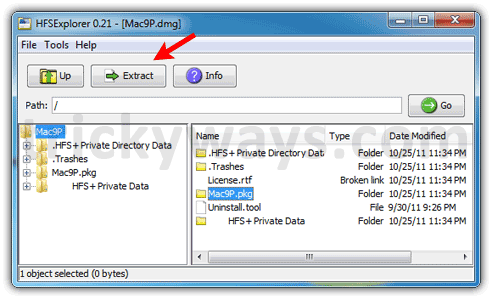 How to open dmg file in windows 8.1
